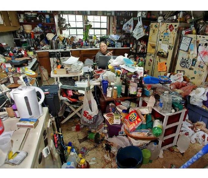 a picture of a house of a hoarder